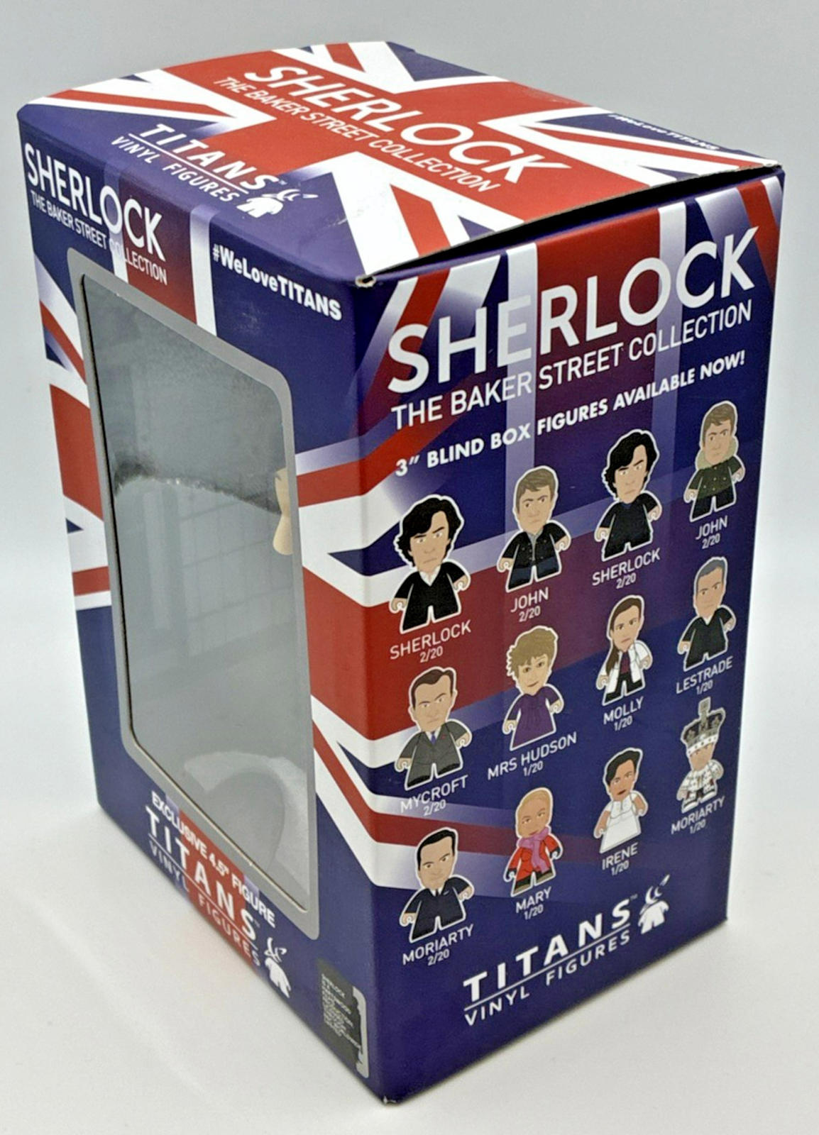 Titans 4.5" vinyl figure Sherlock NIB the baker street collection New & Sealed