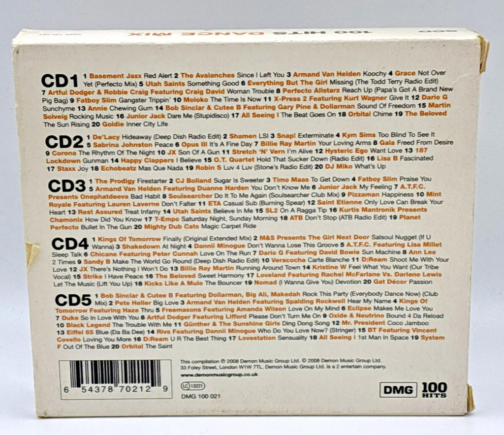 100 Hits  Dance Mix CD -Refurbished Nr Mint Condition