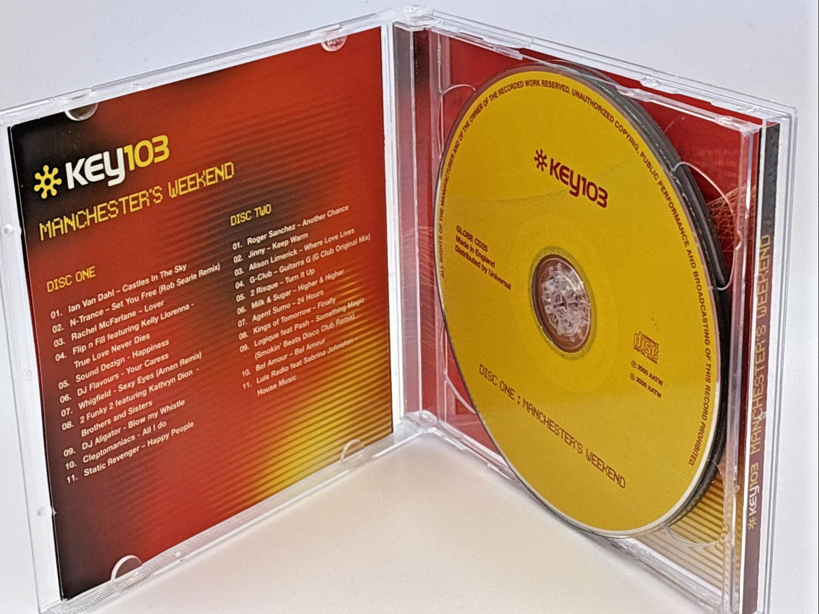 Manchester's Weekend Various Refurbished CD Nr Mint Condition