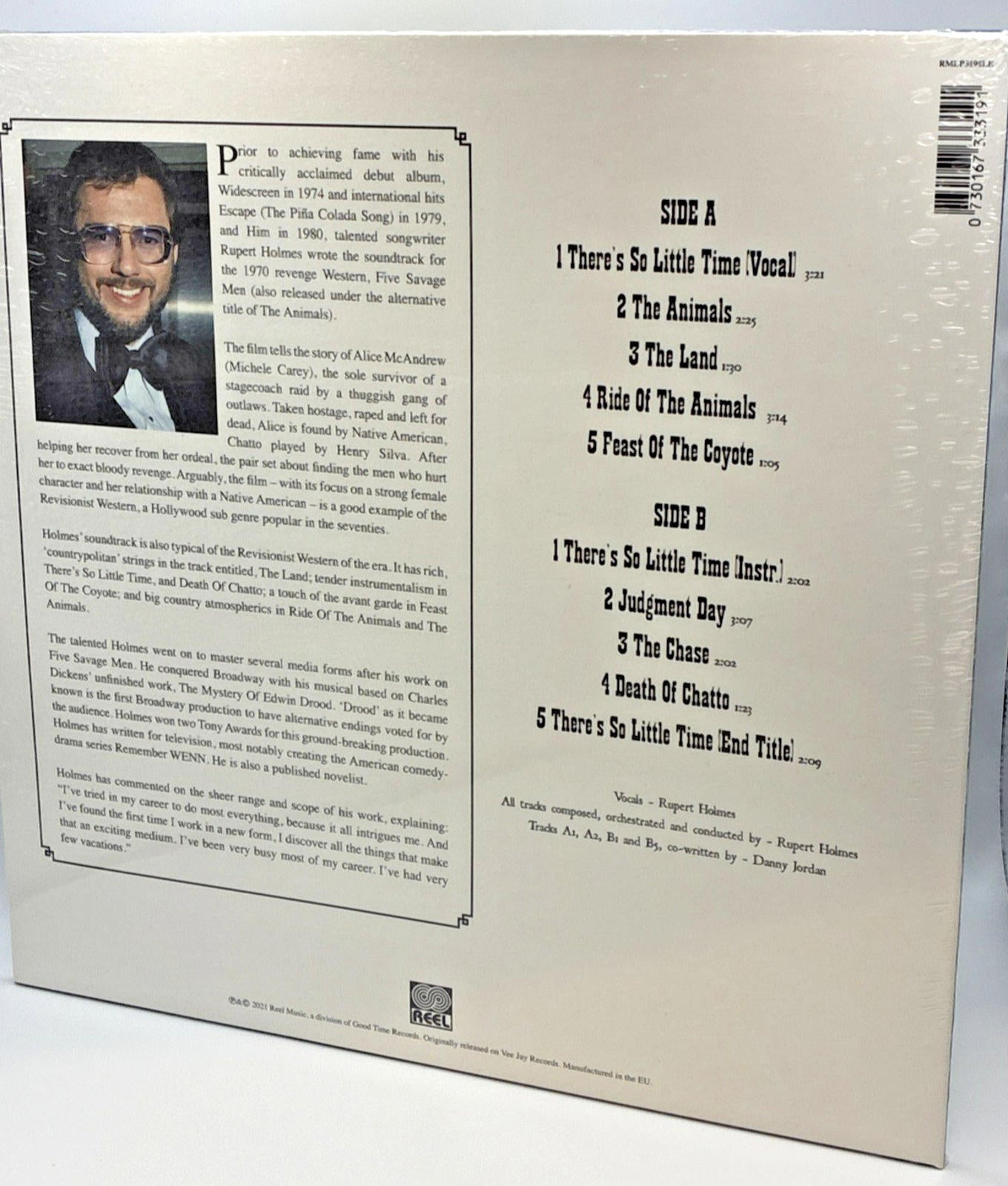 Rupert Holmes / Original Soundtrack Five Savage Men OST LP Vinyl New/Sealed