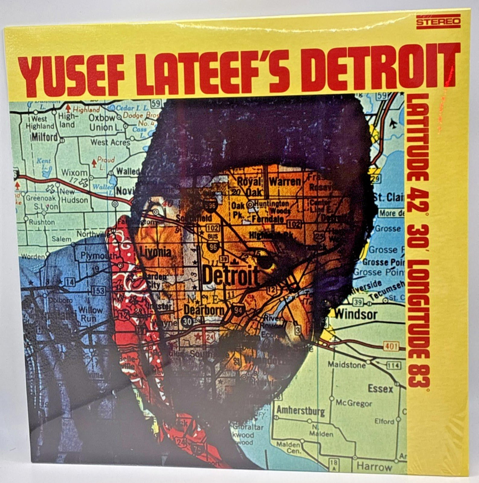 Yusef Lateef: Detroit Latitude 42 30' Longitude 83 - LP vinyl New/Sealed Tracked