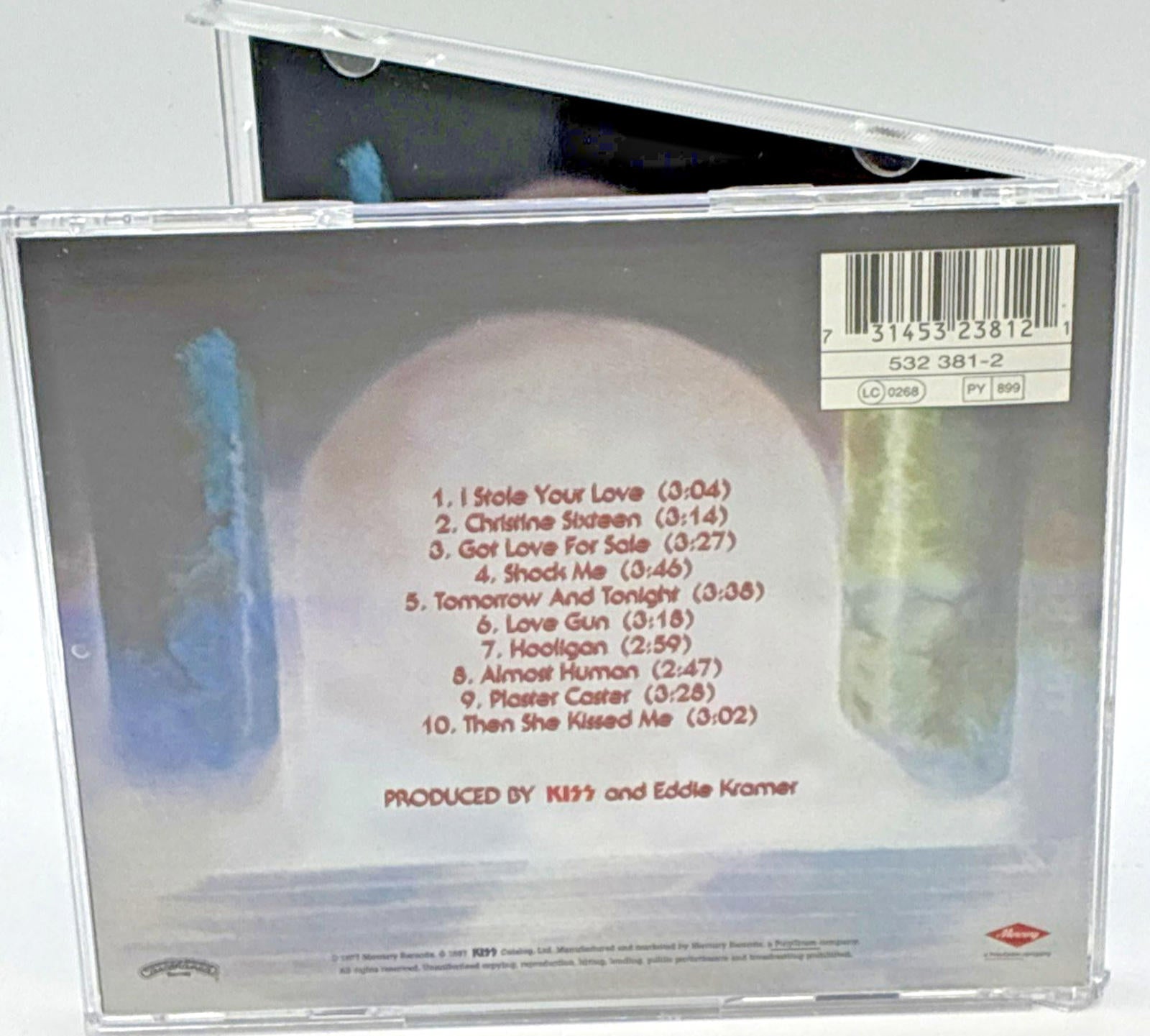 Kiss Love Gun 1997 CD Mercury 532-381-2 Mint Condition