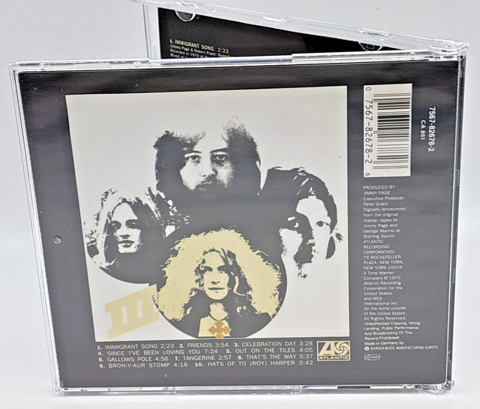Led Zeppelin : Led Zeppelin III CD (1997) Refurbished like new mint condition