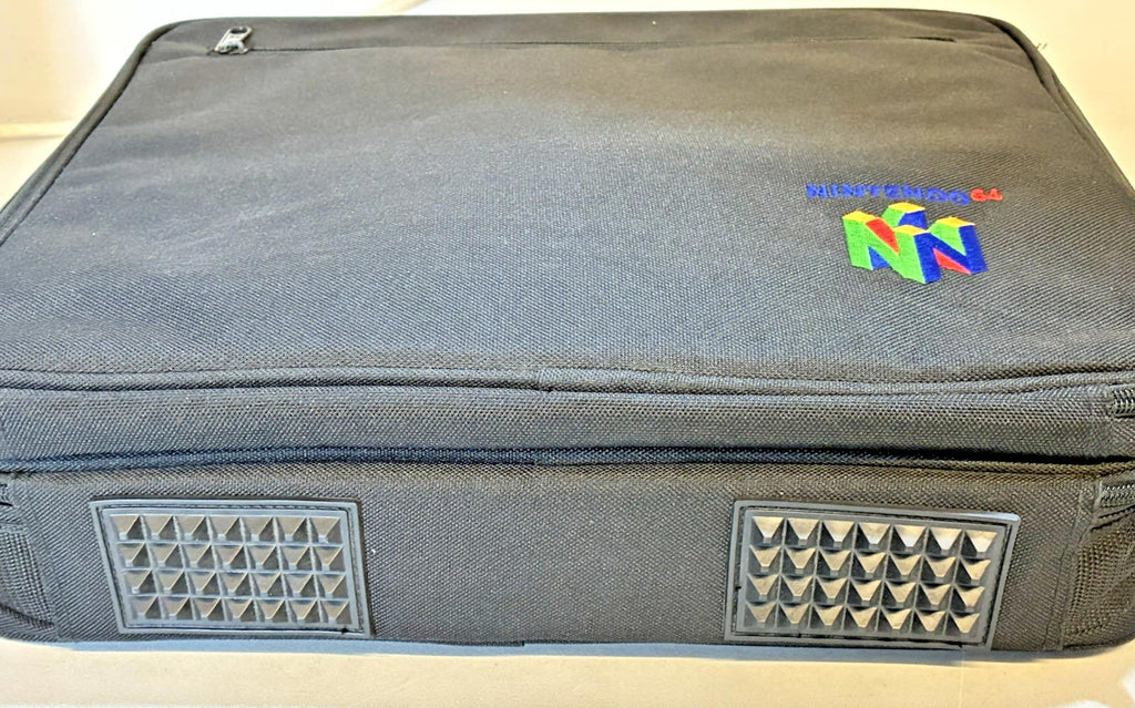 Nintendo 64 N64 Carry Case Bag. Excellent Condition All Zips Work,