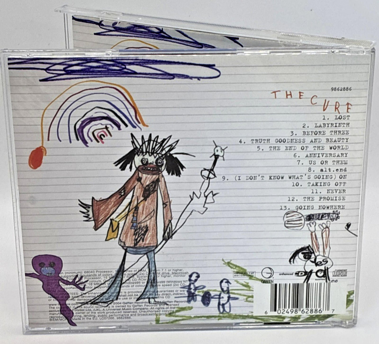 The Cure - The Cure Refurbished Mint Like New Condition CD