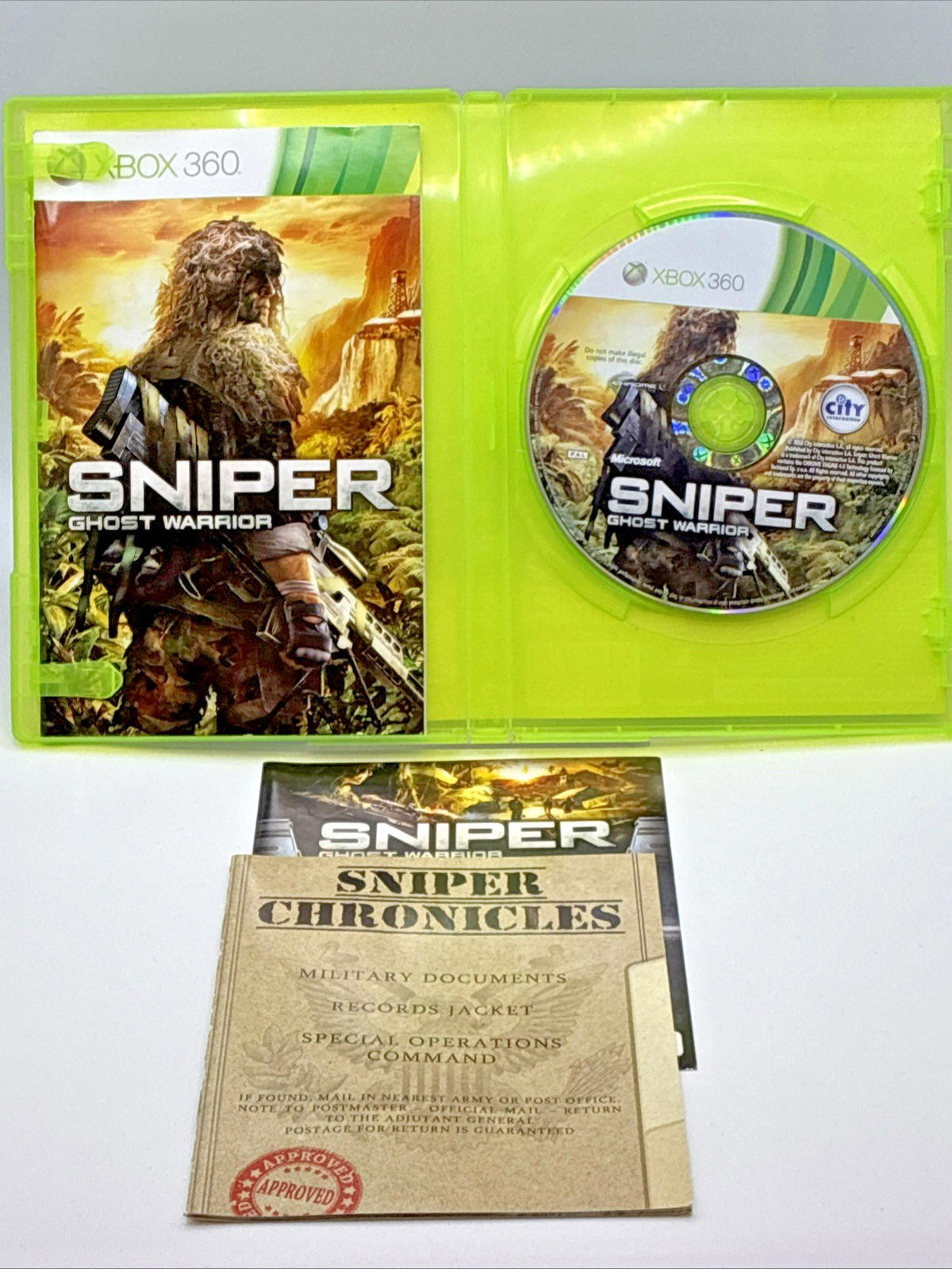 Sniper Ghost Warrior Extended Edition Xbox 360 Refurbished Game Tracked P&P