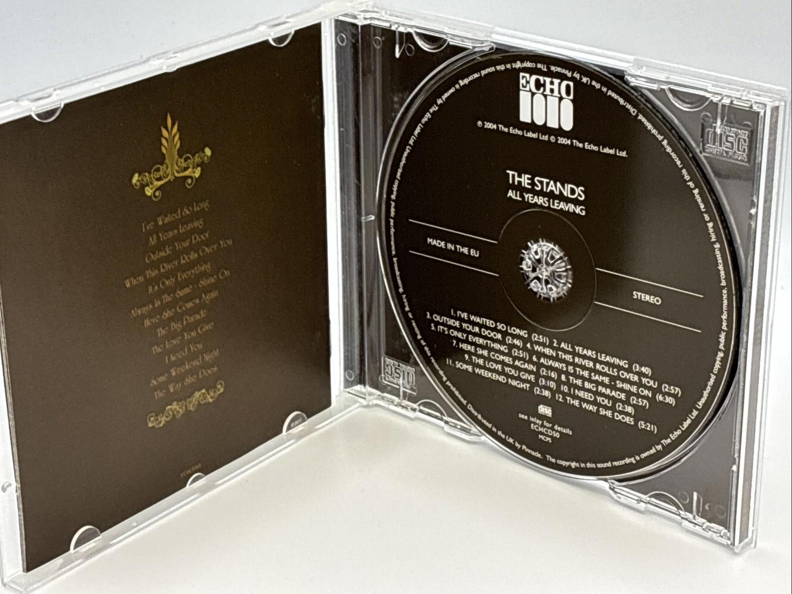 The Stands - All Years Leaving Refurbished CD Nr Mint Condition