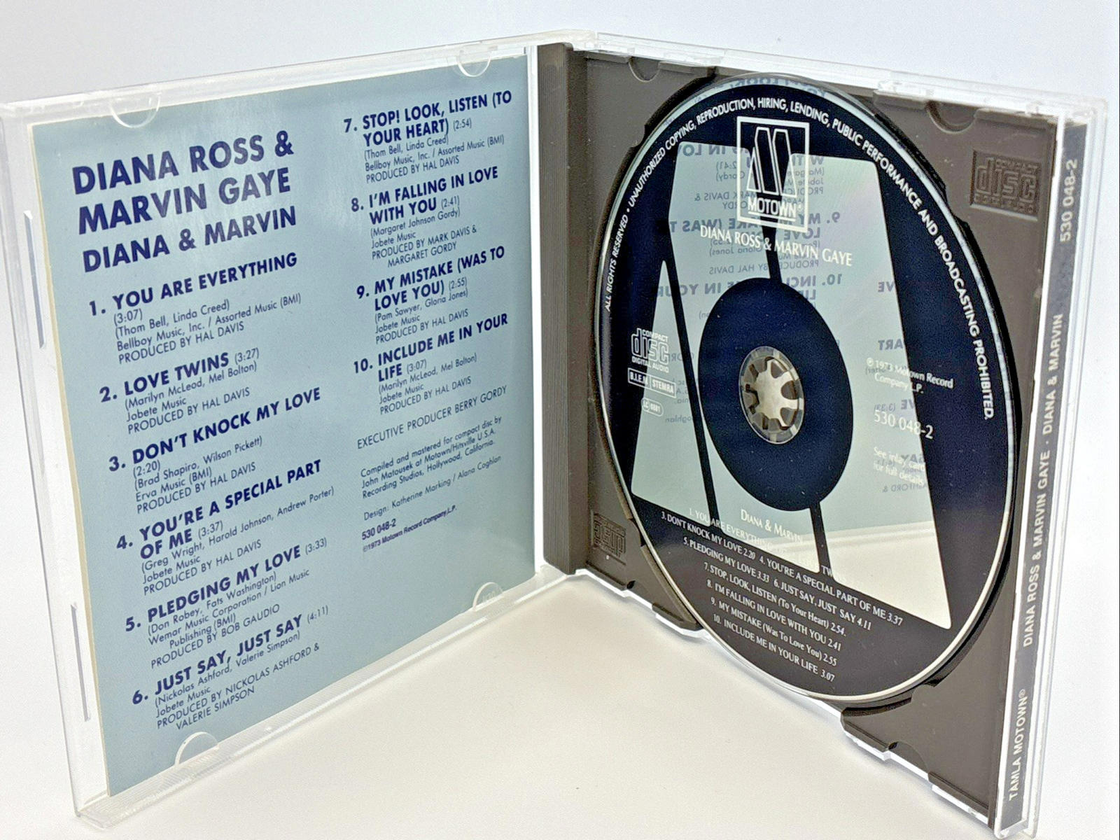 Diana Ross - Diana  Marvin - Refurbished CD -Nr Mint Condition