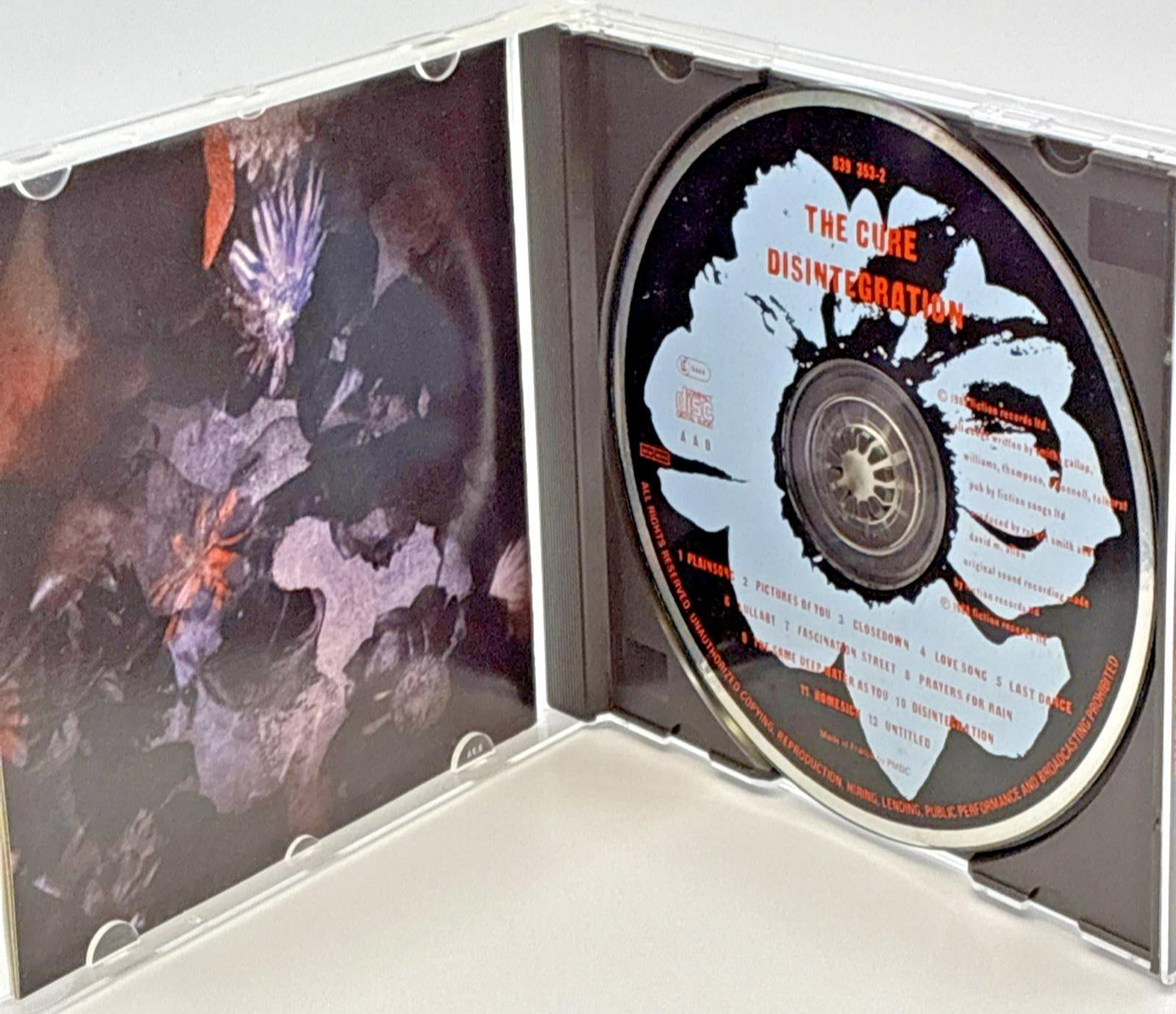 The Cure  - Disintegration Refurbished CD - 1989 Mint Like New Condition