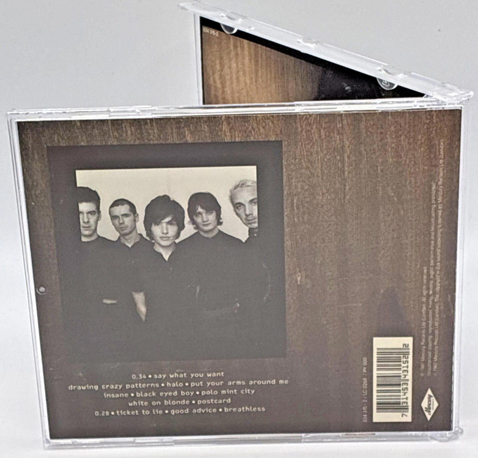Texas - White On Blonde - 14 Track CD Album - 1997 Refurbished Mint Condition CD
