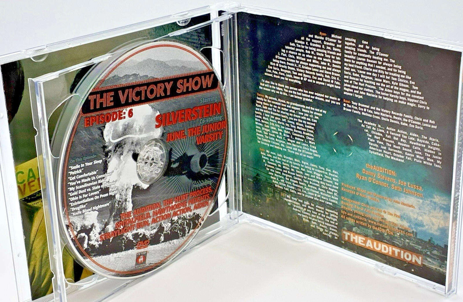The Audition - Controversy Loves Company CD + DVD  (2005) Mint Condition