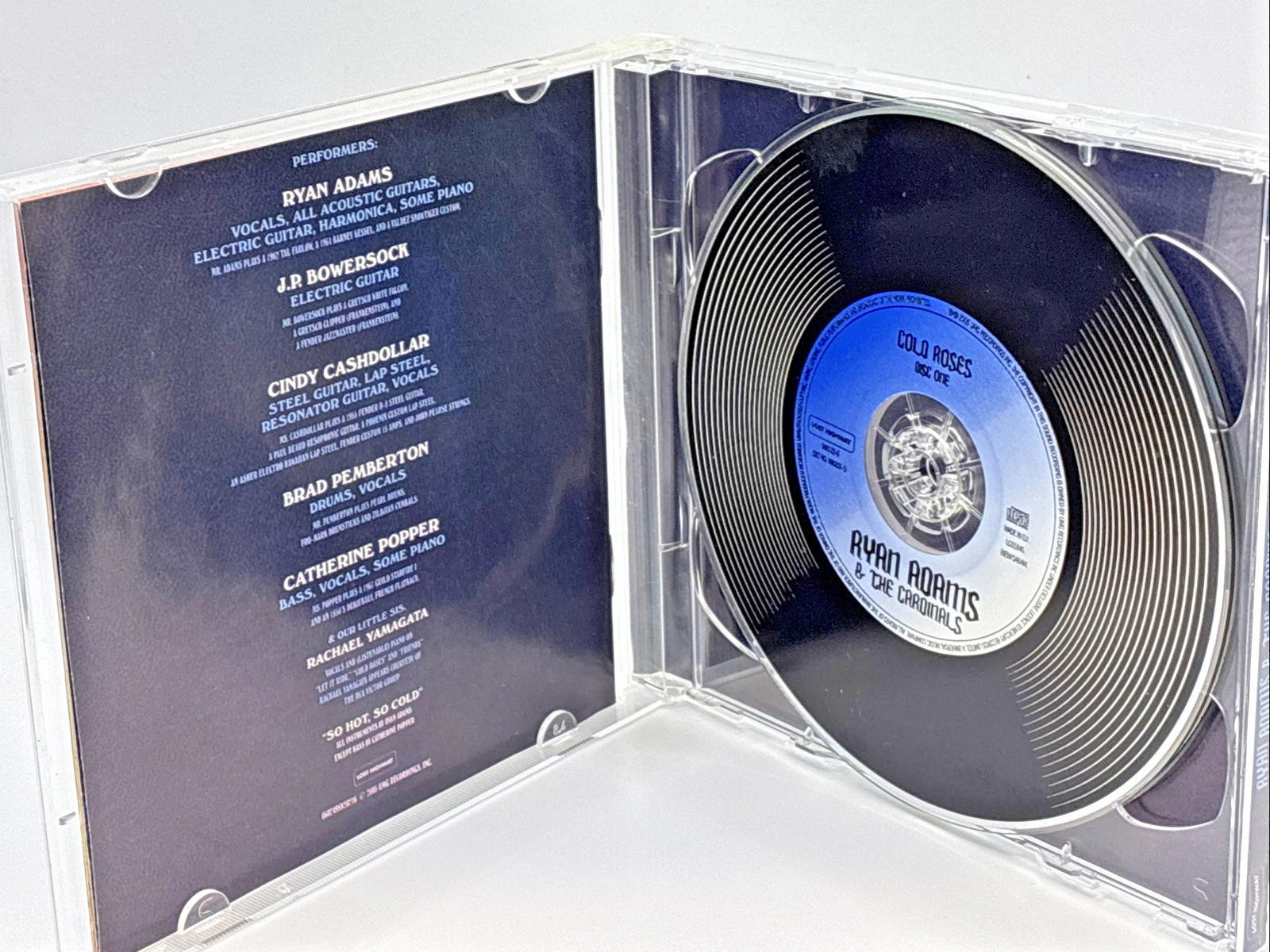 Cold Roses Refurbished CD Ryan Adams  The Cardinals - Like New Mint