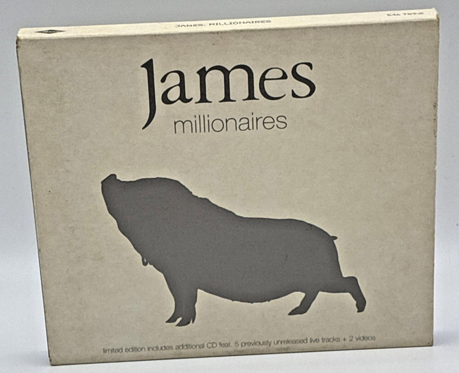 James-Millionaires 2 CD Album, Enhanced, Ltd Ed, Card Slipcase 1999 Refurbished