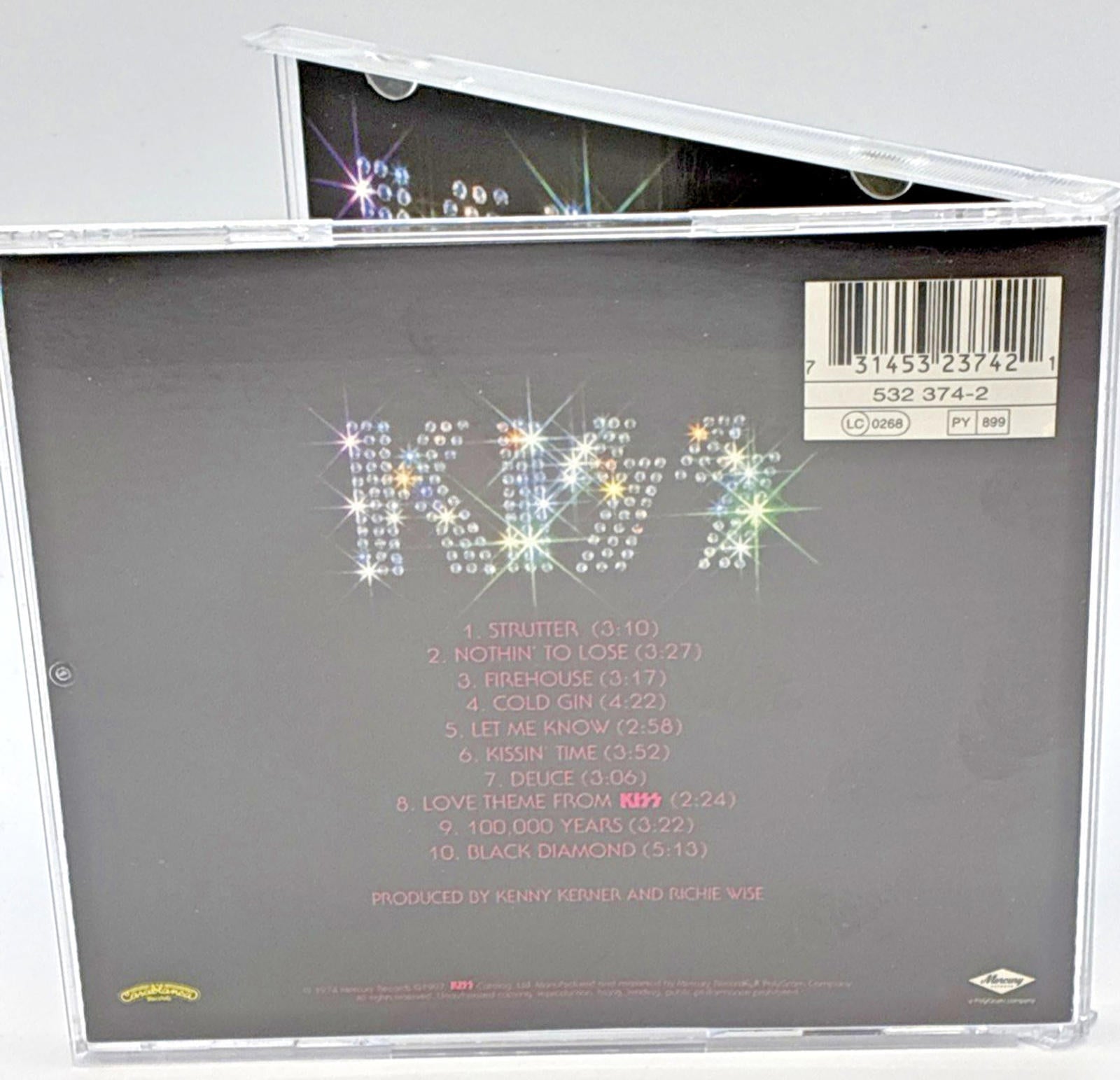 Kiss: Kiss Remastered 1997 Mercury 532-374-2 Mint Condition