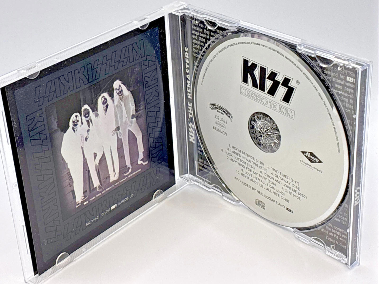 KISS: Dressed to Kill 1997 CD Album Mercury 532-376-2 Mint Condition