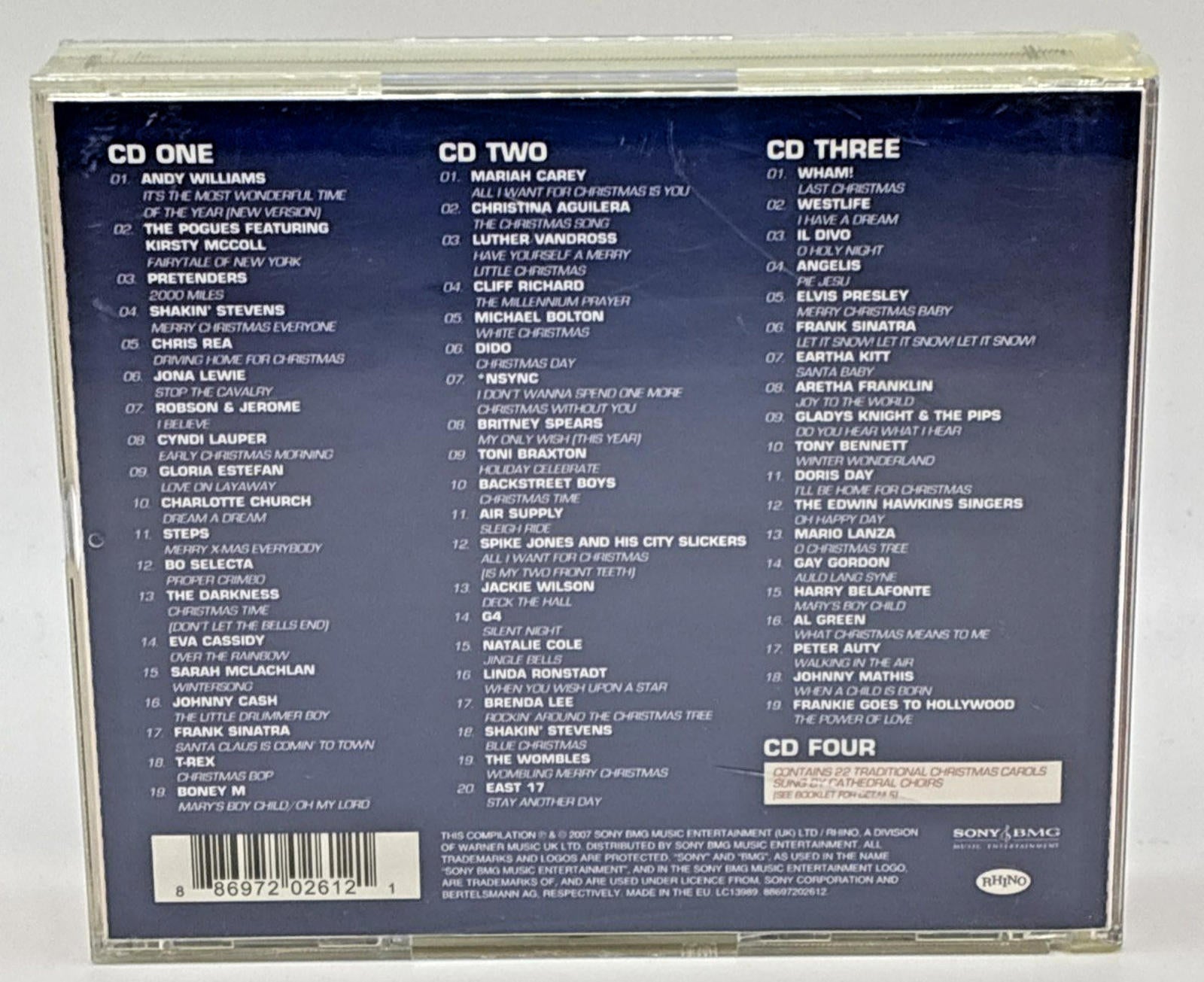Various - Christmas Hits  80 Festive Favourites - Refurbished Mint Condition CD
