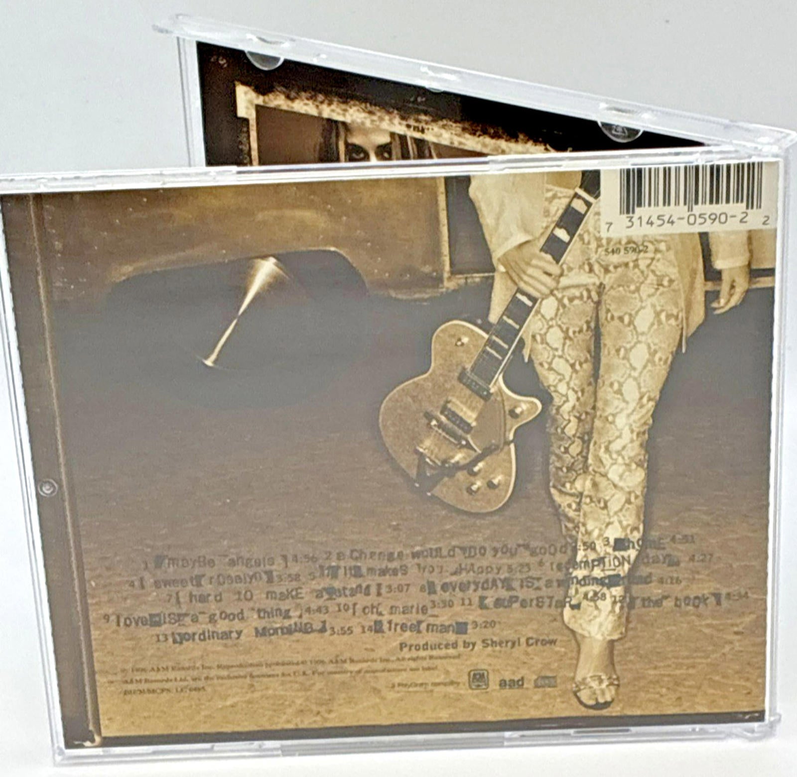 Sheryl Crow - CD Album - 1996 A&M Records - Refurbished Mint Condition CD