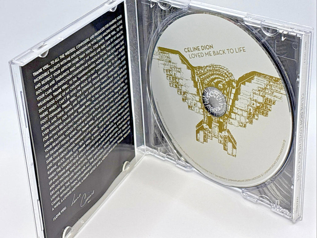 Celine Dion - Loved Me Back to Life  Refurbished Mint Condition CD