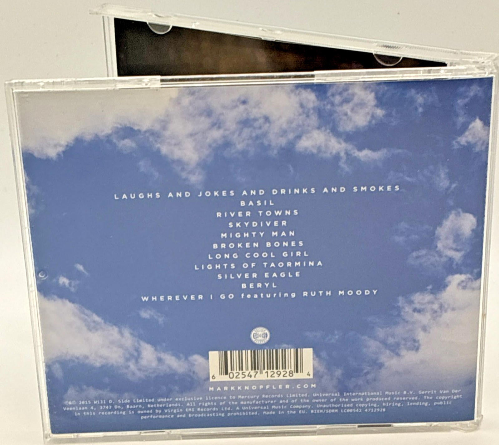 Tracker by Mark Knopfler (CD, 2015) Refurbished CD Mint Condition