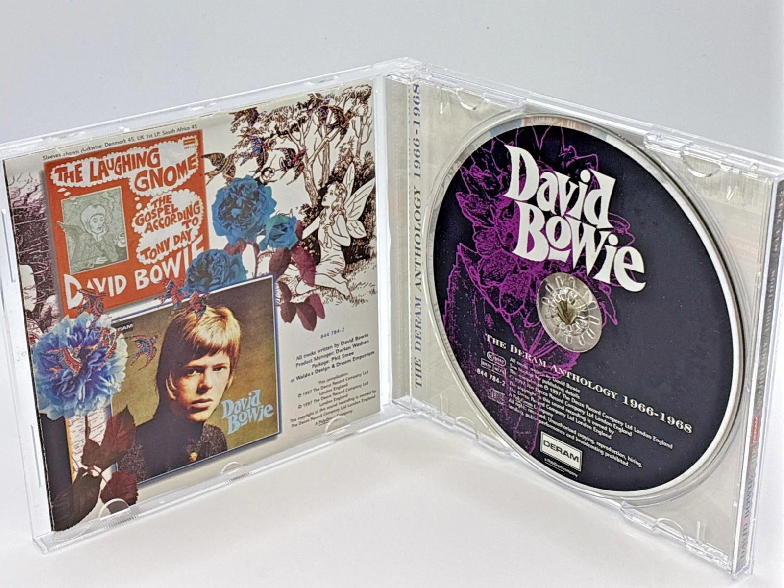David Bowie Deram Anthology 1966-1968 Refurbished Like New Condition CD