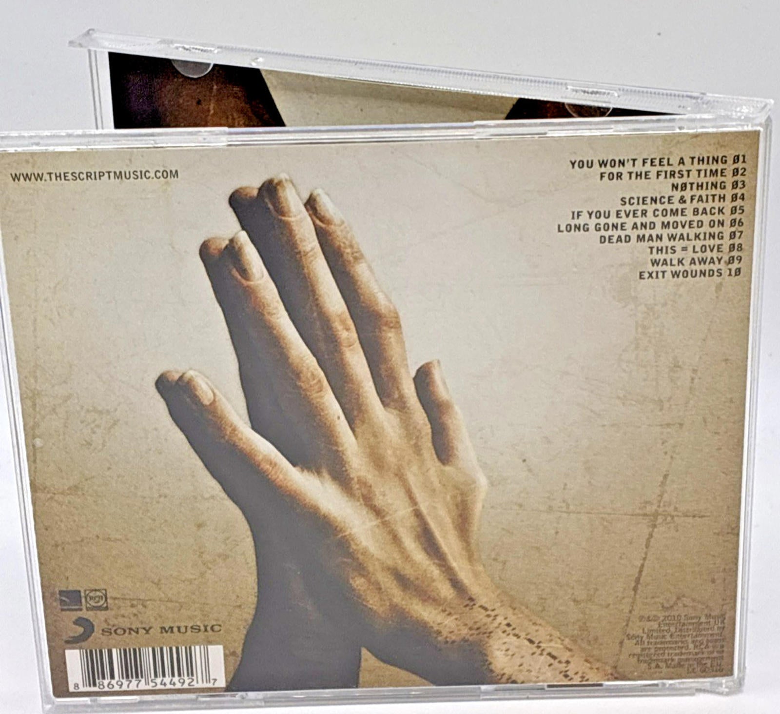 Science & Faith CD The Script (2010) Used Refurbished Mint Condition CD