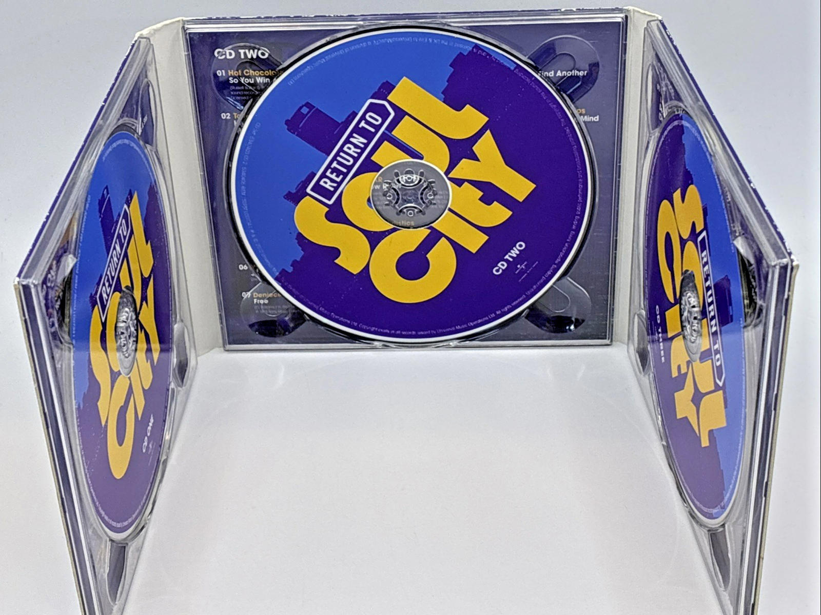 Return To Soul City Used Refurbished Mint Condition 3 x CD Collection