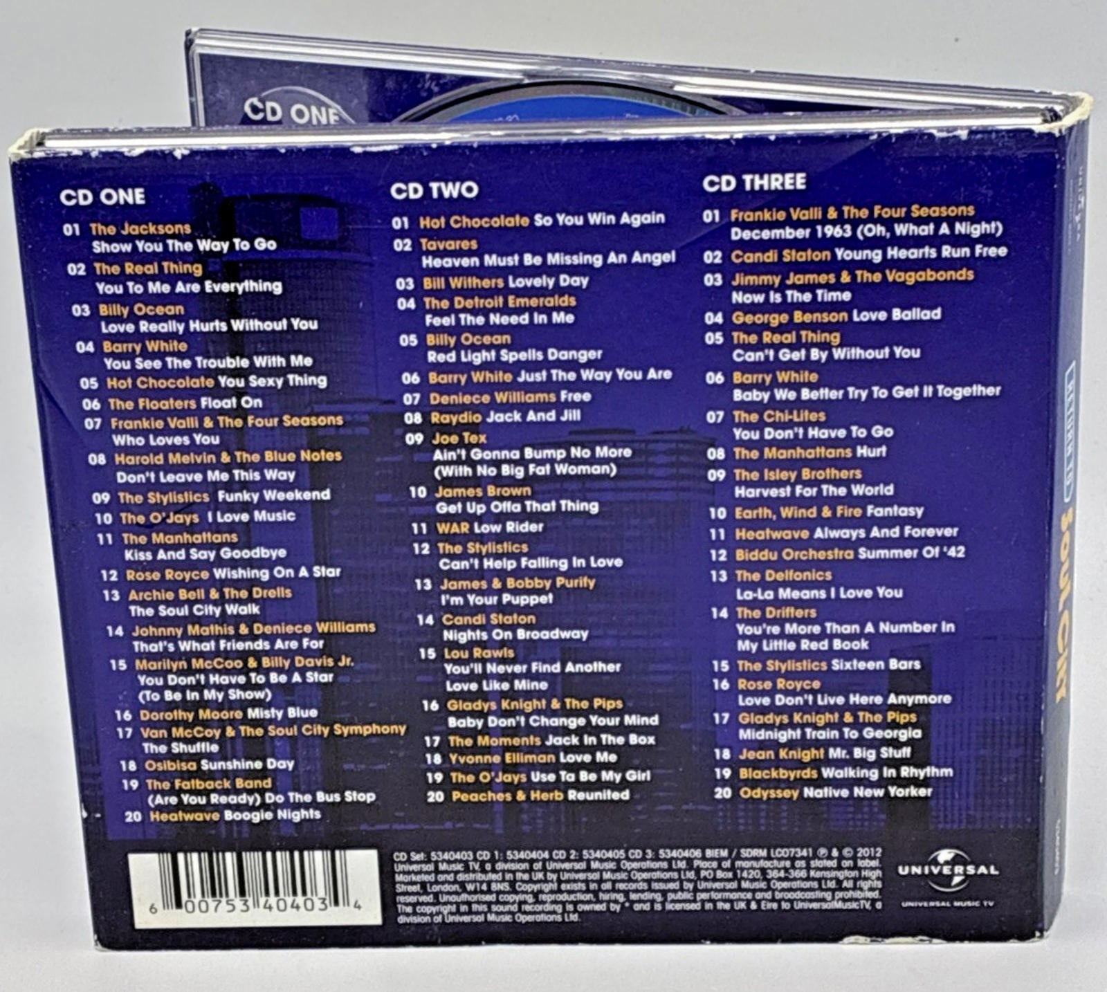Return To Soul City Used Refurbished Mint Condition 3 x CD Collection