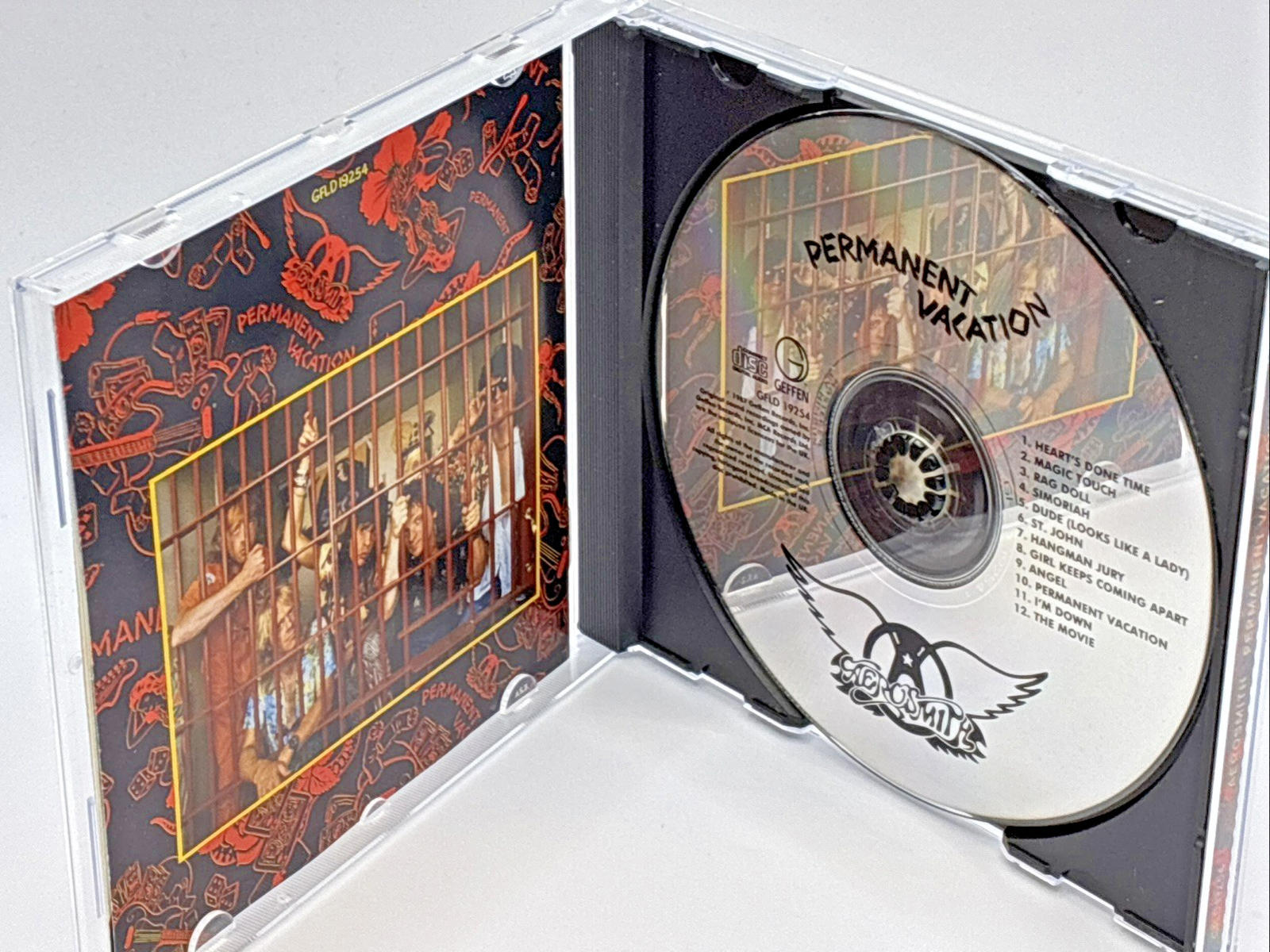 Permanent Vacation by Aerosmith 1994 Used Mint Condition CD Album