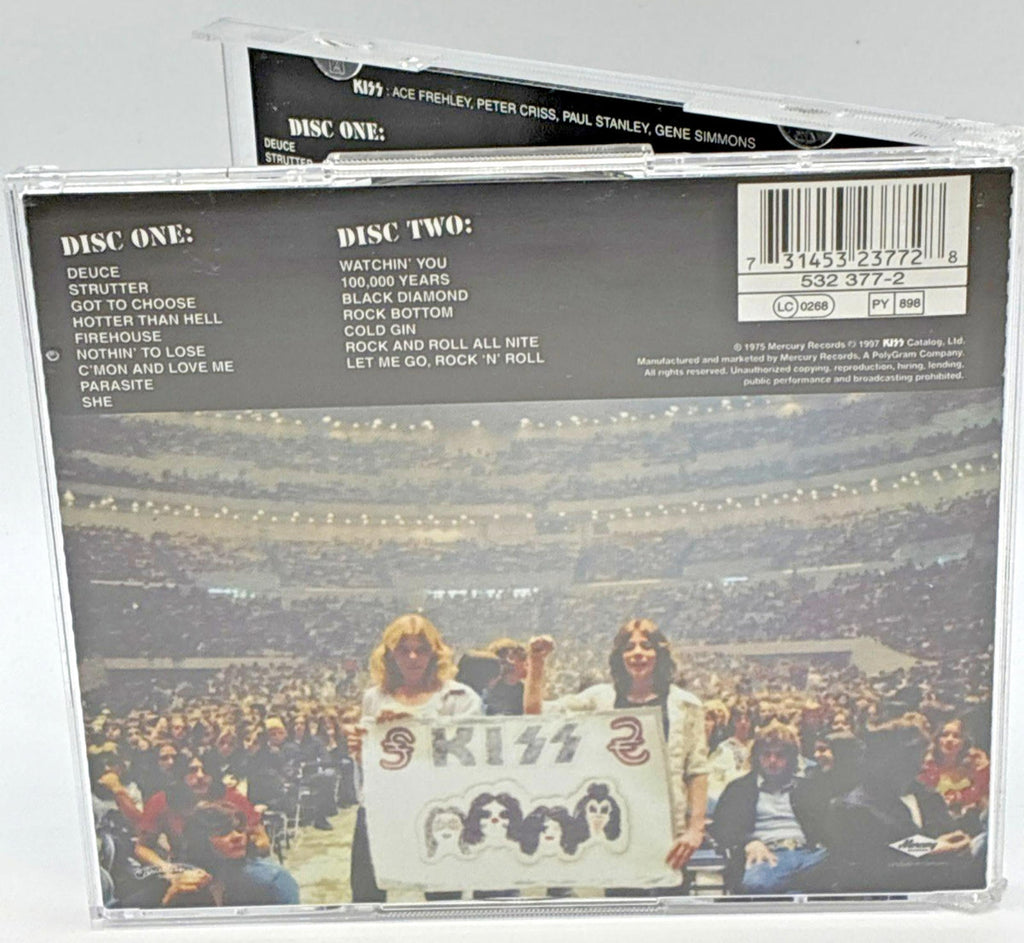 Kiss! Live By Kiss 2x CD Album The Remasters (1997) 532 377-2 Mint Condition