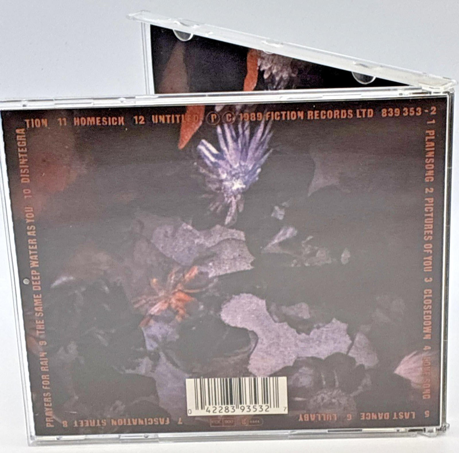The Cure  - Disintegration Refurbished CD - 1989 Mint Like New Condition