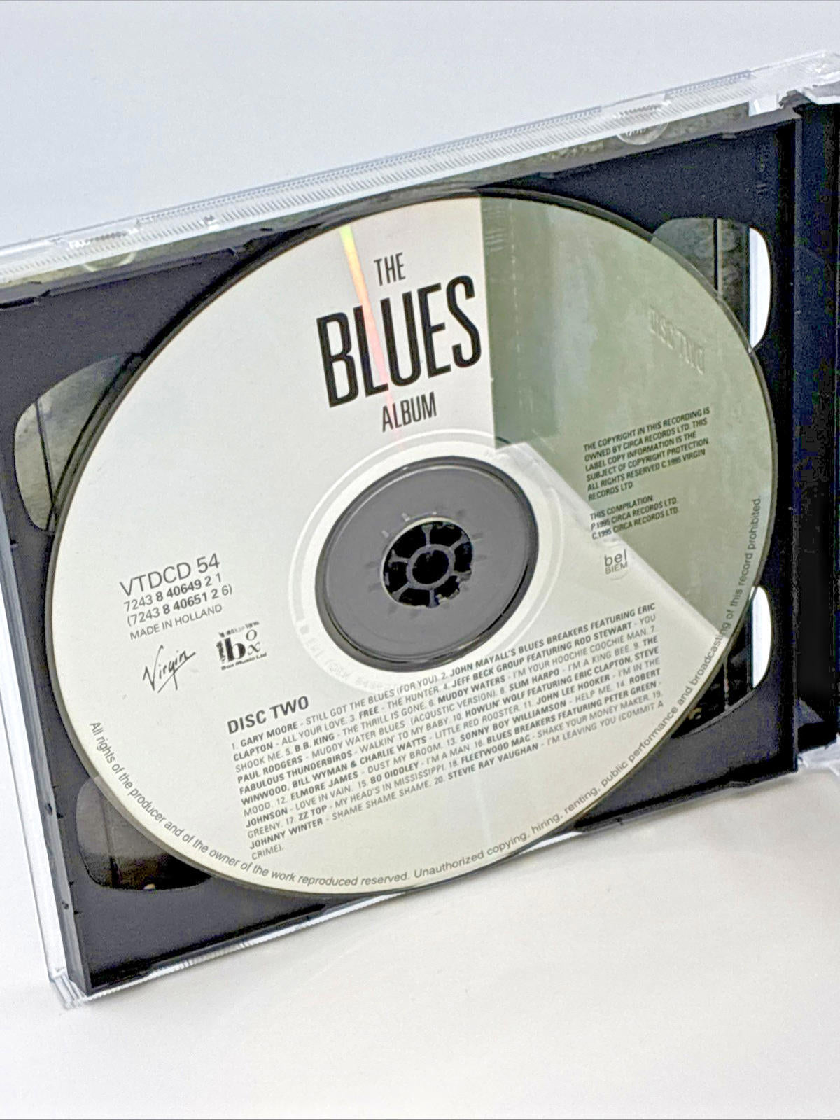 Blues Album : 40 blues classics by Various Artists 2 x CDs Refurbished Mint
