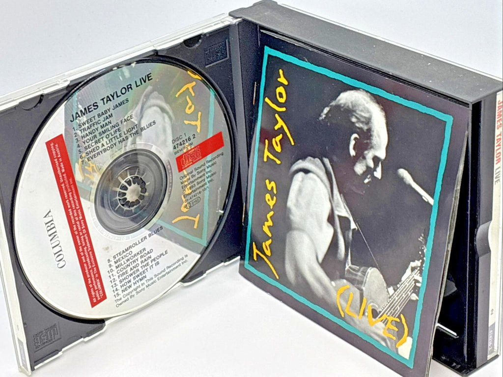 James Taylor : James Taylor Live CD (1993) Refurbished Like New Condition
