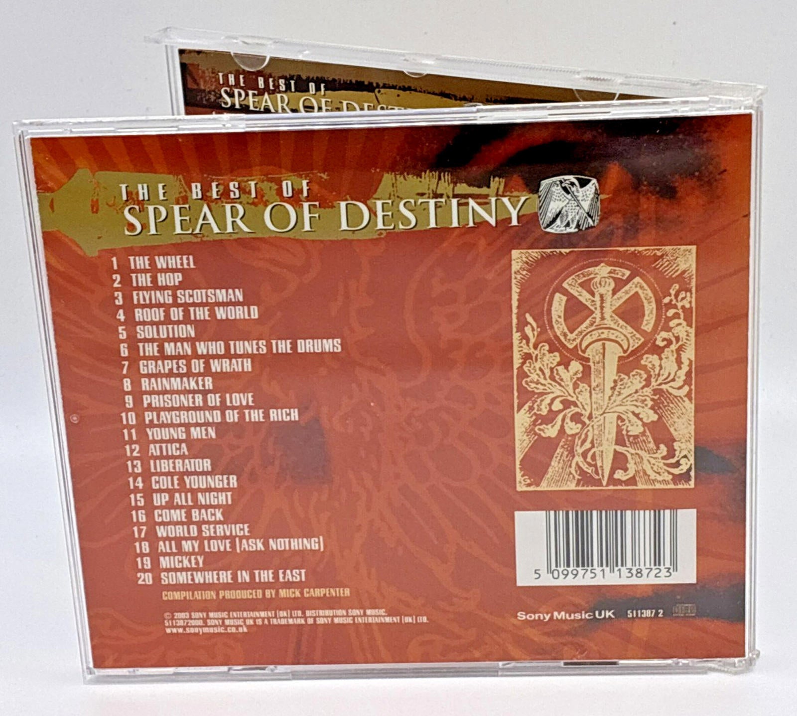 The Best Of Spear Of Destiny Spear Of Destiny Refurbished CD Mint Condition