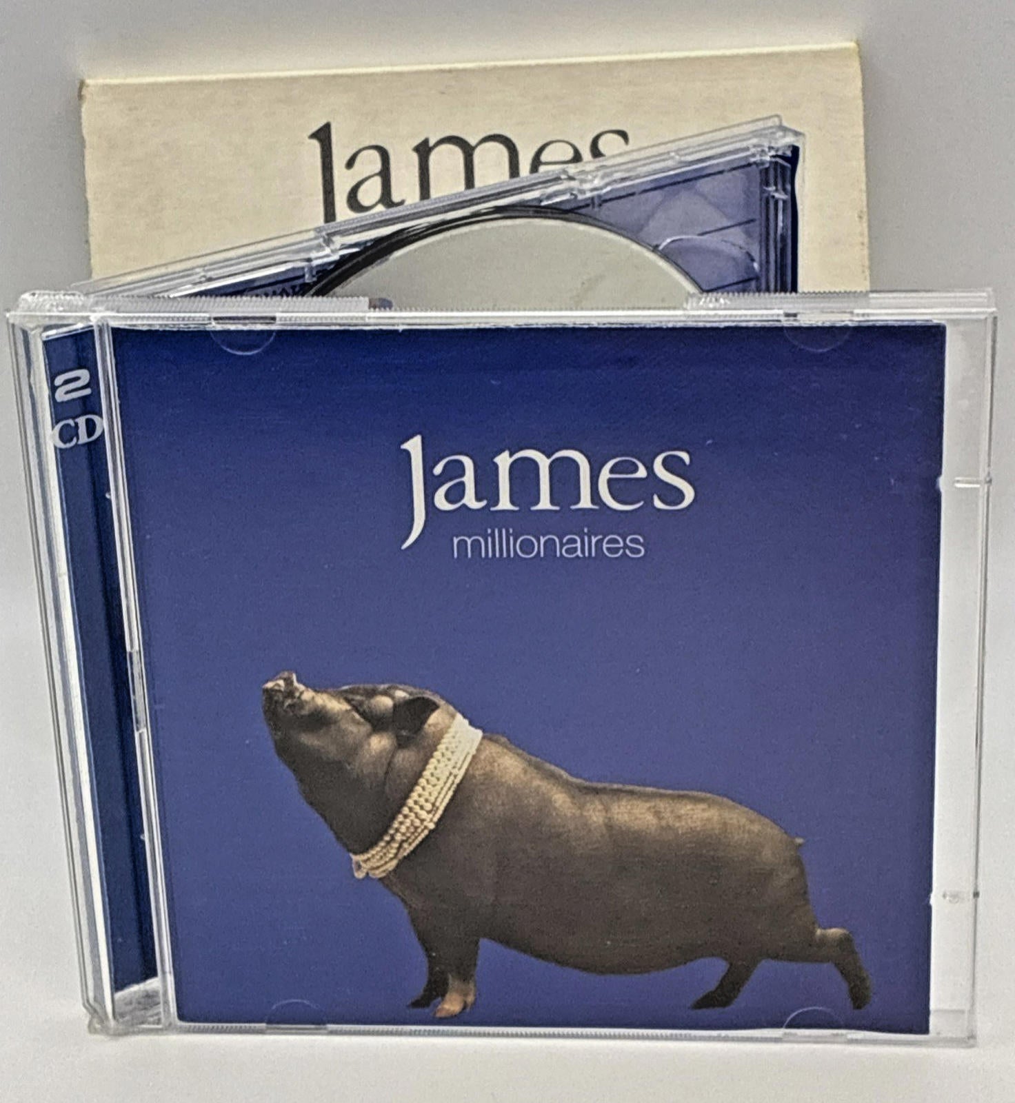 James-Millionaires 2 CD Album, Enhanced, Ltd Ed, Card Slipcase 1999 Refurbished