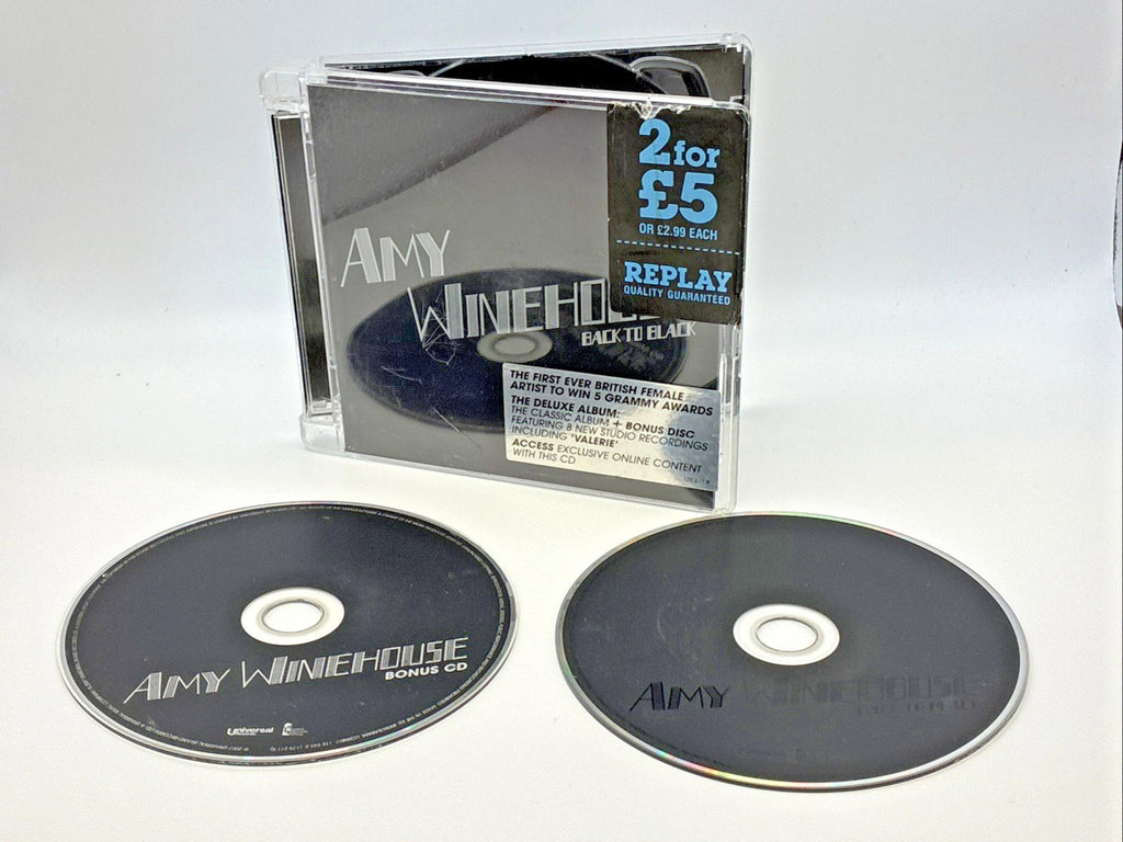 Amy Winehouse Back To Black double Refurbished CD UK Universal 2007 2CD