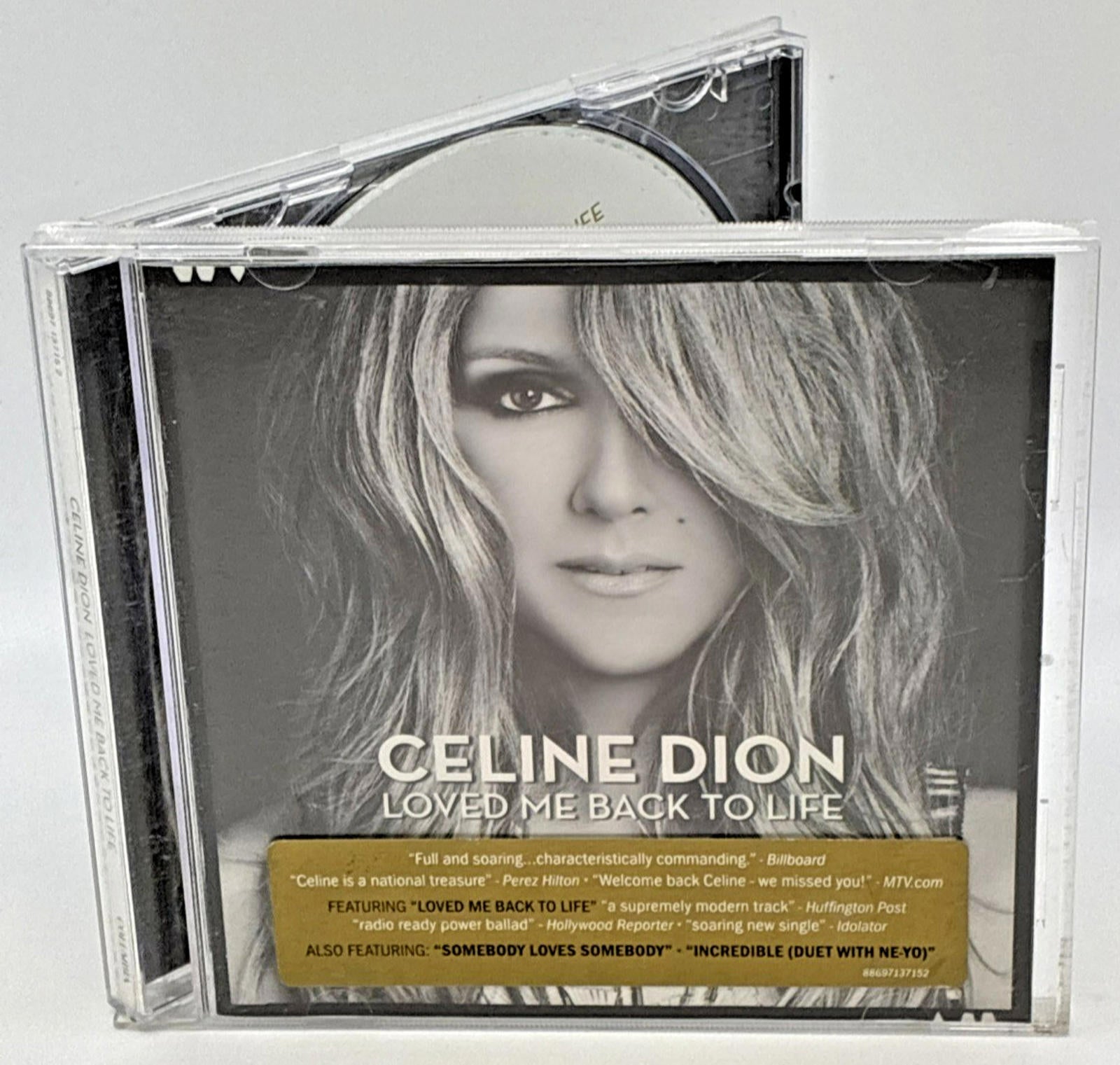 Celine Dion - Loved Me Back to Life  Refurbished Mint Condition CD