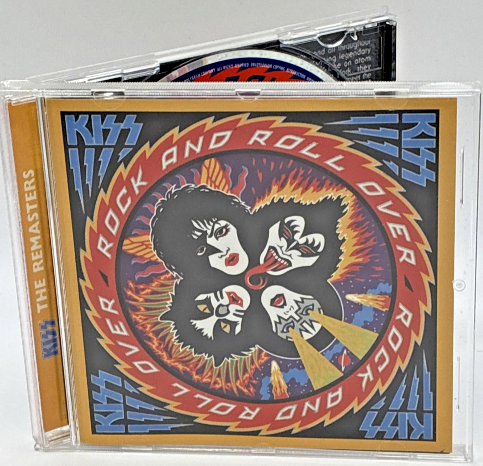 KISS: Rock and Roll Over remasters 1997 Mercury 532-380-2 Mint Condition