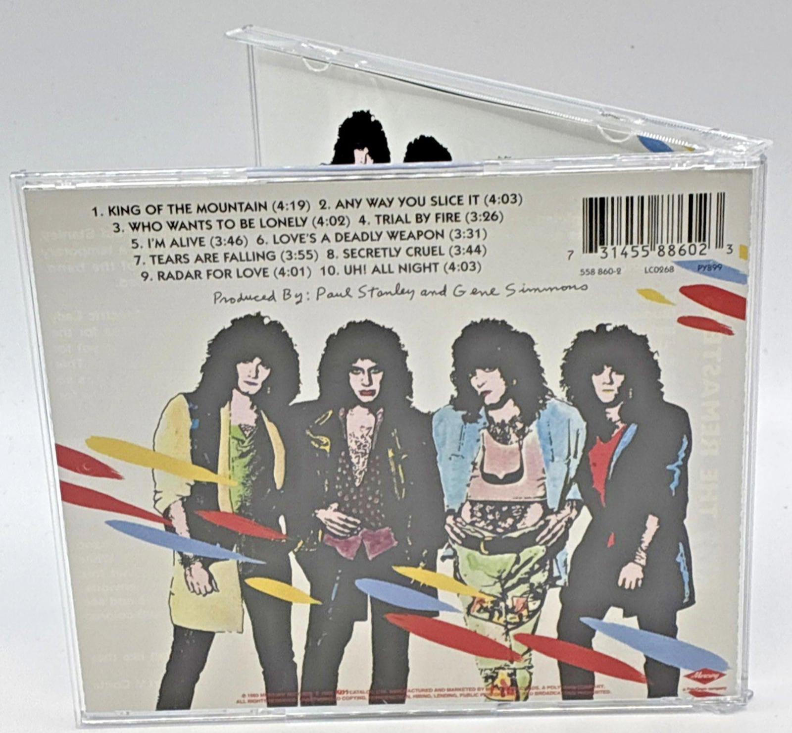 Kiss-Asylum CD Mint Condition.  Mercury 558-860-2