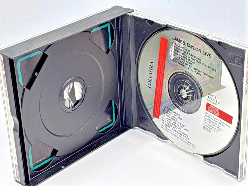 James Taylor : James Taylor Live CD (1993) Refurbished Like New Condition