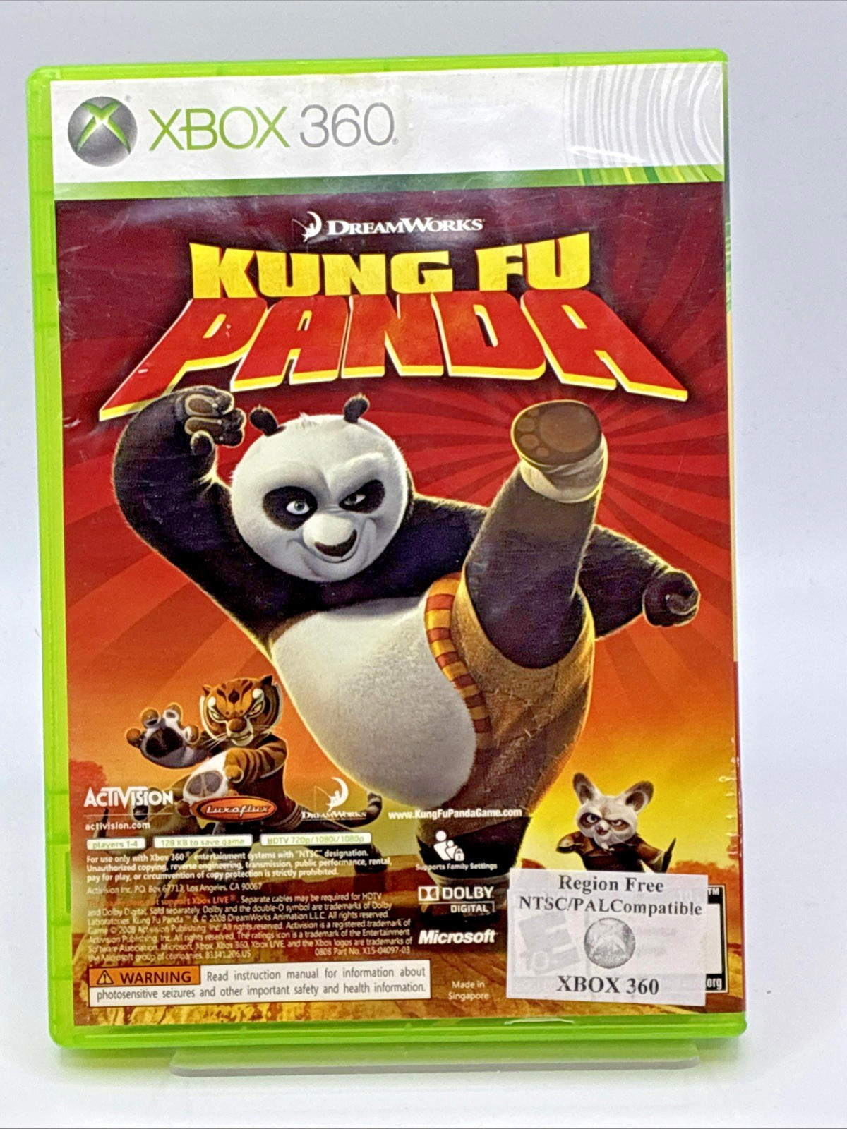 Lego Indiana Jones & Kung Fu Panda Xbox 360  region Free Nr Mint