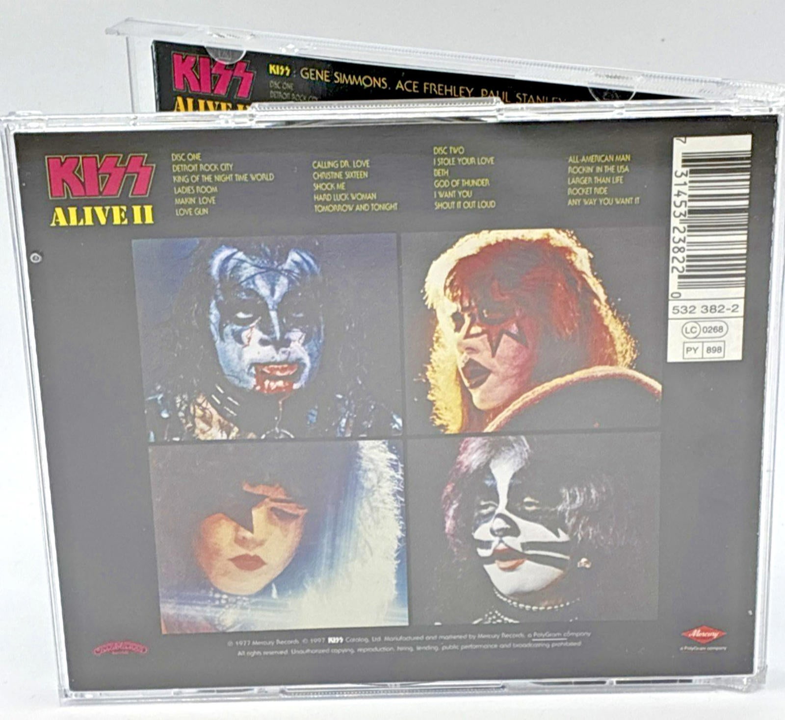 KISS - Alive II - CD album (2 CDs, 20 tracks) Mint Condition Mercury 532-382-2