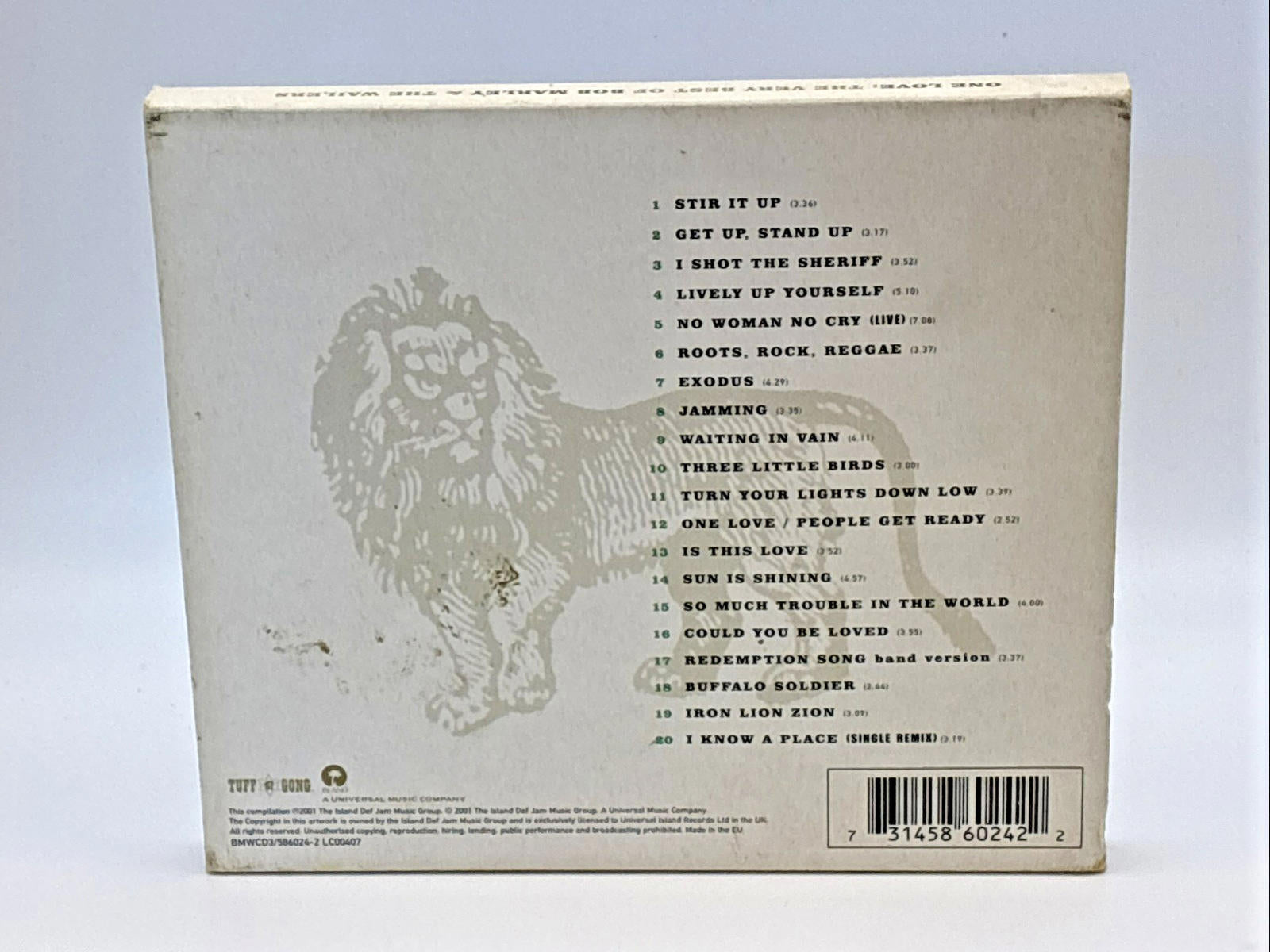 Bob Marley - One Love The Very Best of Bob Marley  2001 Refurbished CD Nr Mint