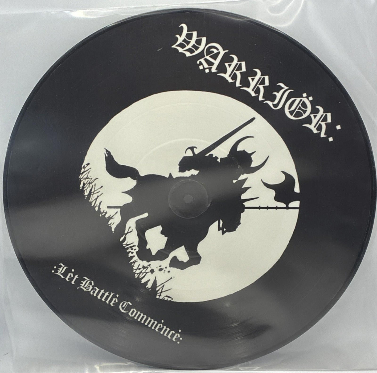 Warrior Let Battle Commence Picture Disc Vinyl ETHEL2PD Invaders New/Sealed