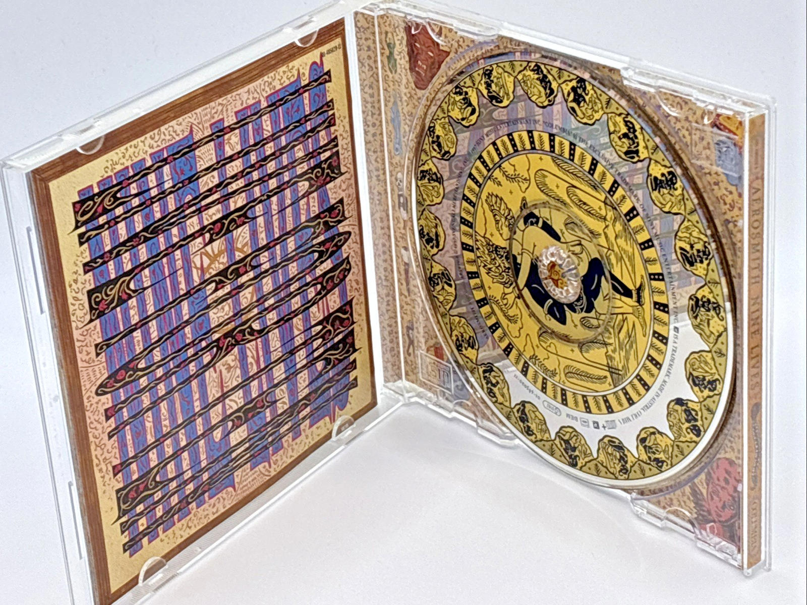 Aerosmith - Nine Lives (1997,enhanced CD) Used Mint Condition CD Album