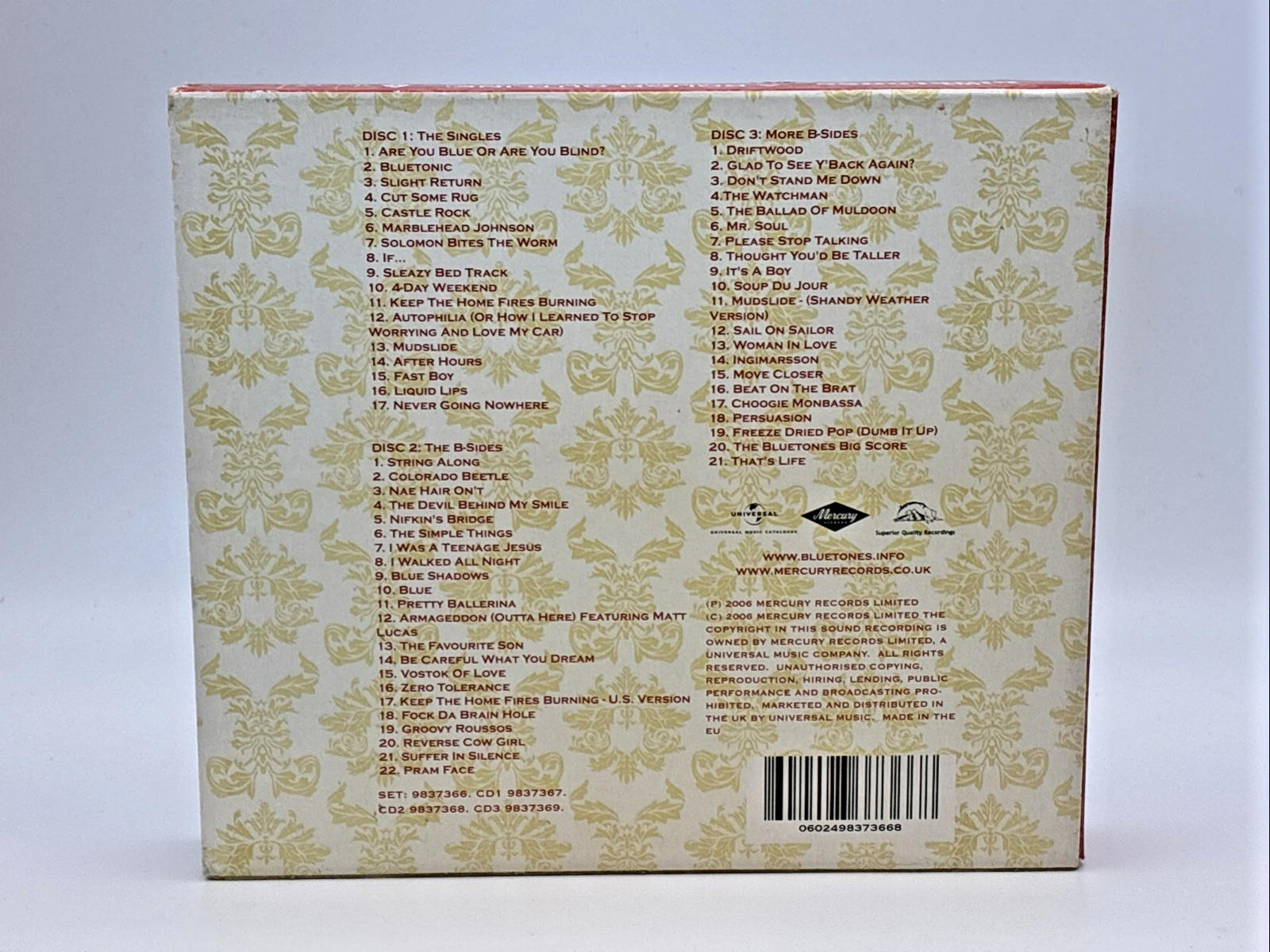A Rough Outline The Singles  BSides 19952003 Refurbished CD Mint Condition Discs