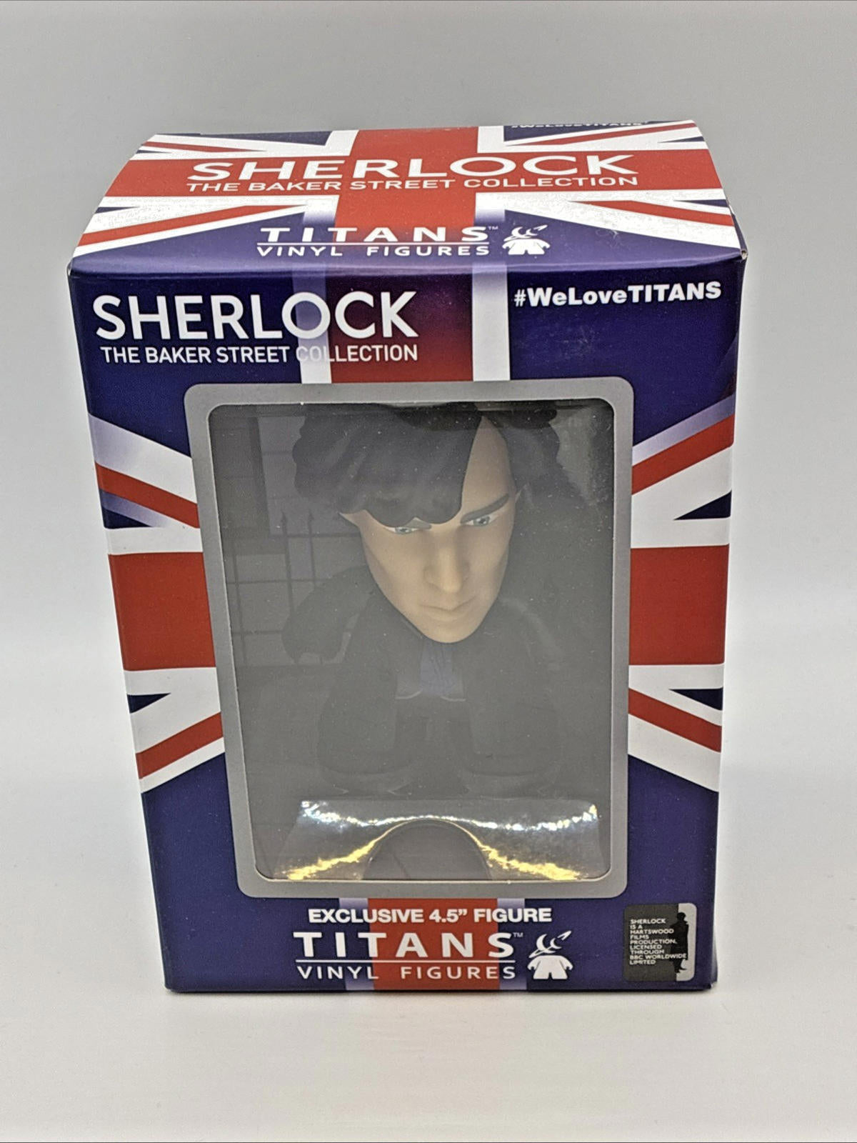 Titans 4.5" vinyl figure Sherlock NIB the baker street collection New & Sealed