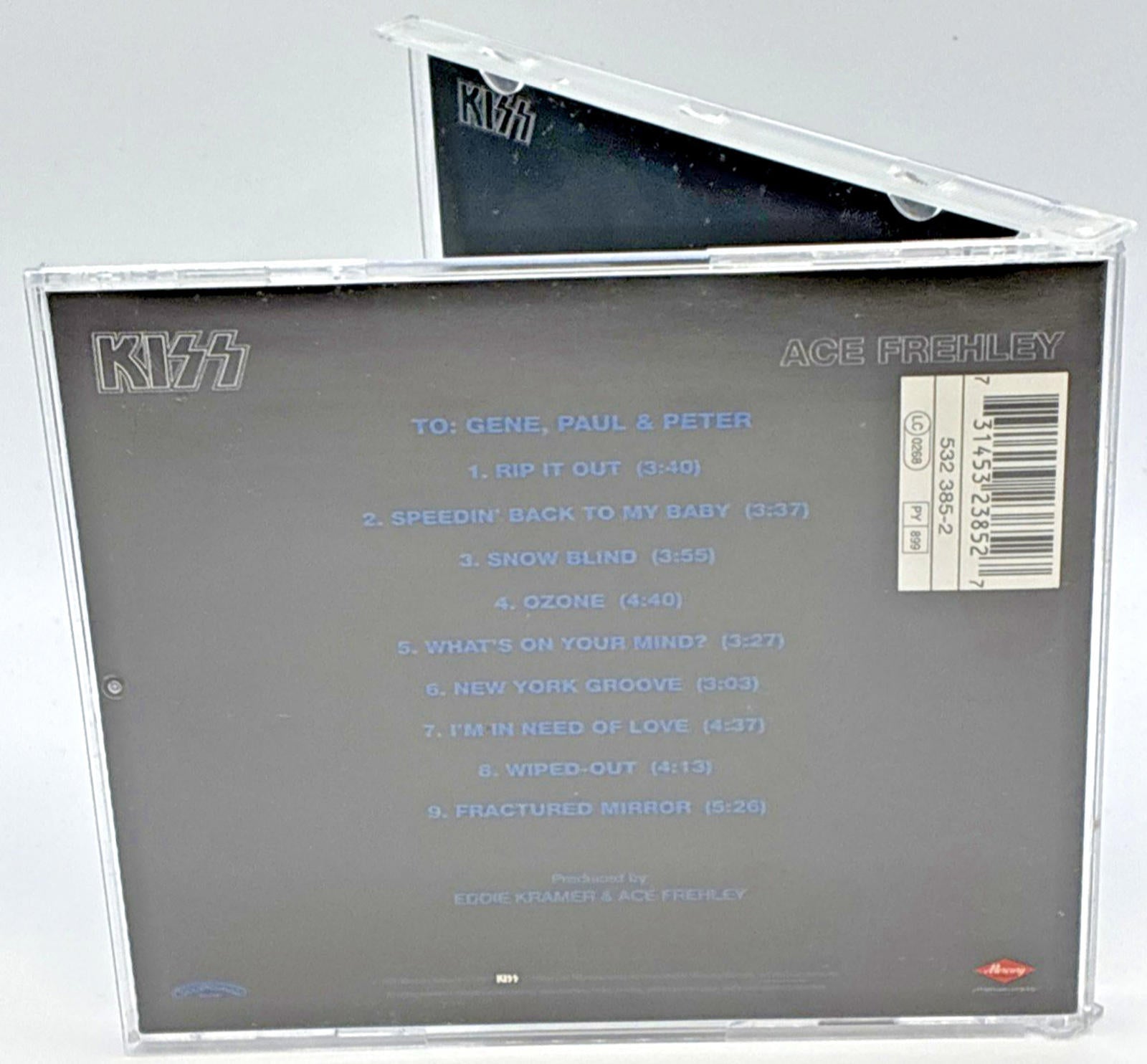Kiss : Ace Frehley CD (1997) Mercury 532-385-2 Mint Condition